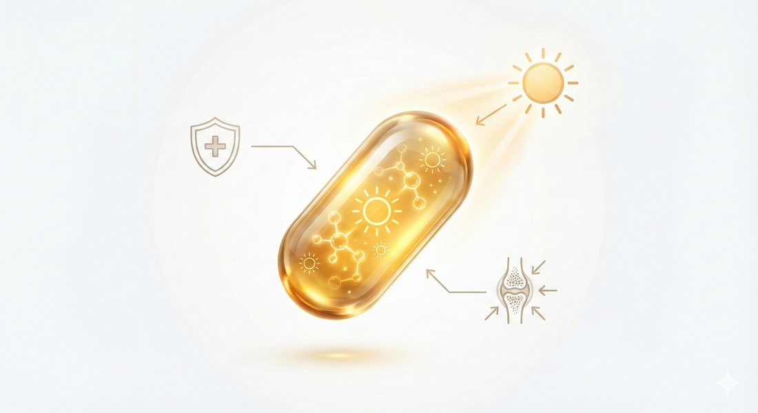 Witamina D3: Przewodnik Oparty na Dowodach. Dawkowanie, Działanie i Fakty (Bez Mitów)